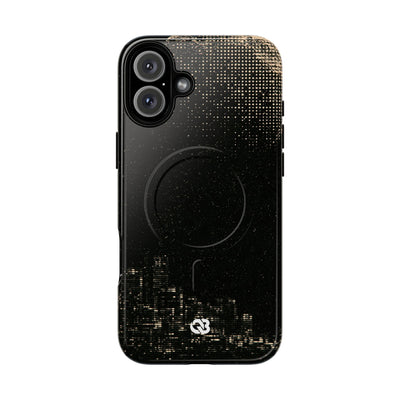 Lunar Metropolis Nocturne · Tough 2.0 Magnetic Phone Case for iPhone · Black
