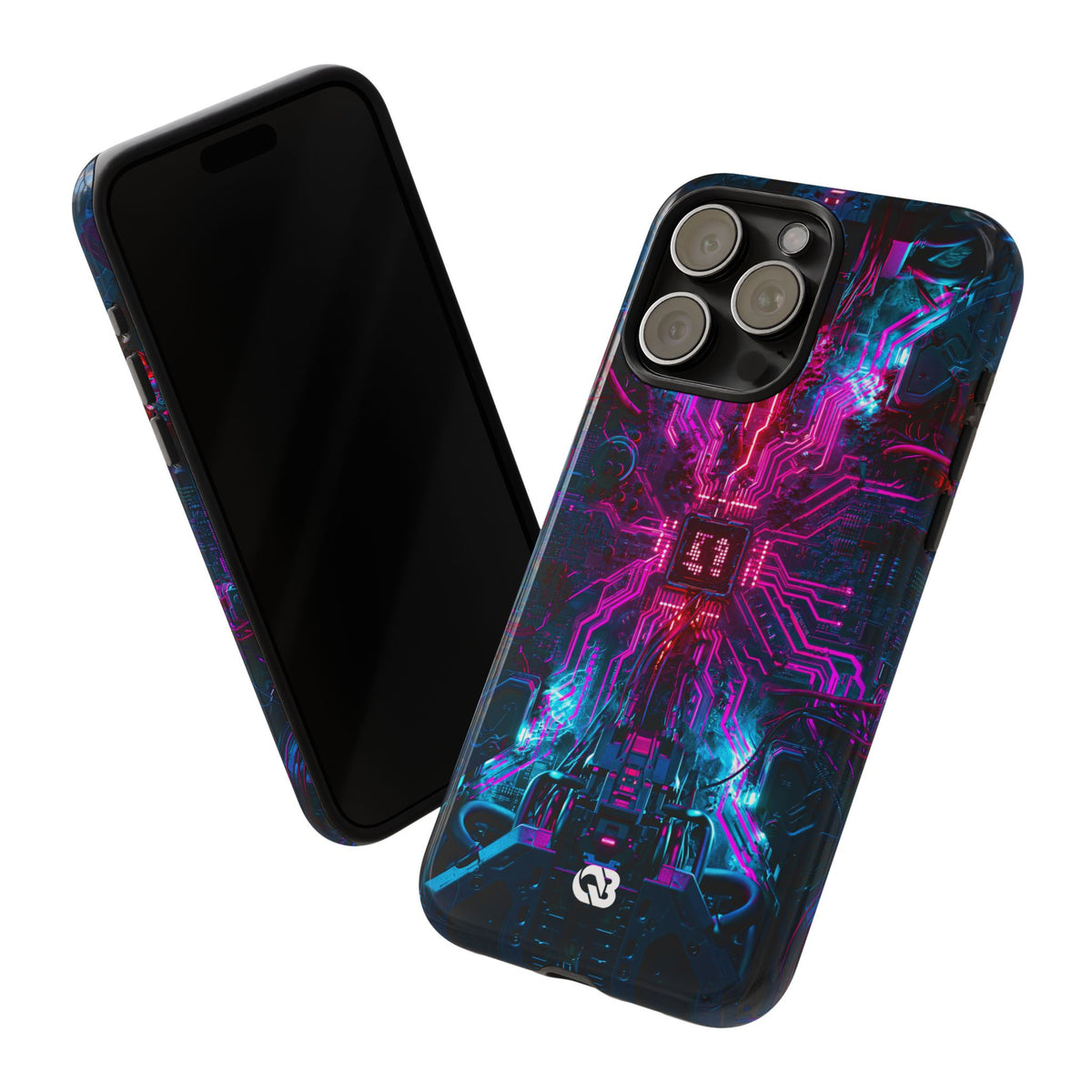 Neural Circuit Core · Tough Phone Case for iPhone · Black