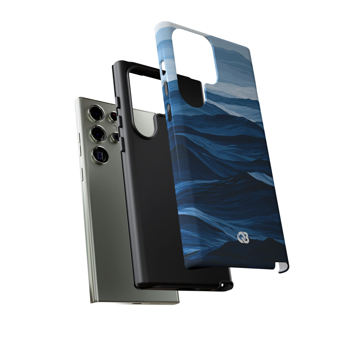 Cerulean Ridges · Tough Phone Case for Samsung · Blue