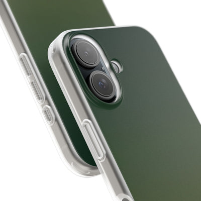 Green Lite Phone Case for iPhone - Shadow Moss Grain