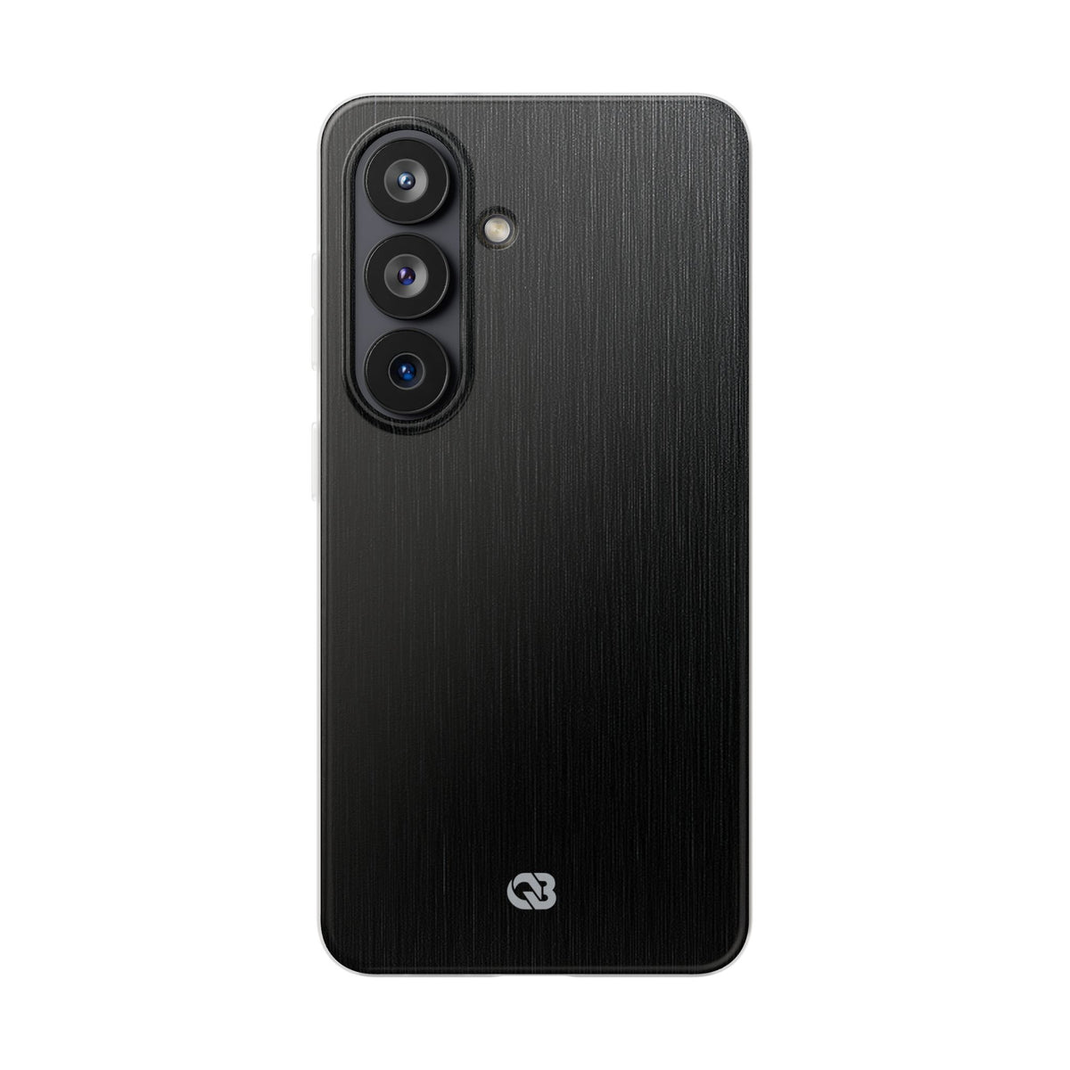 Obsidian Brushed Steel · Lite Phone Case for Samsung · Black