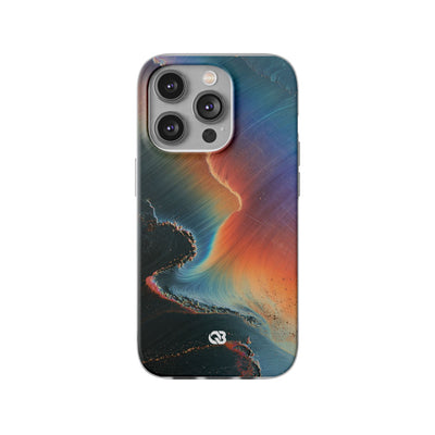 Prismatic Aura Shift · Lite Phone Case for iPhone ·  Blue