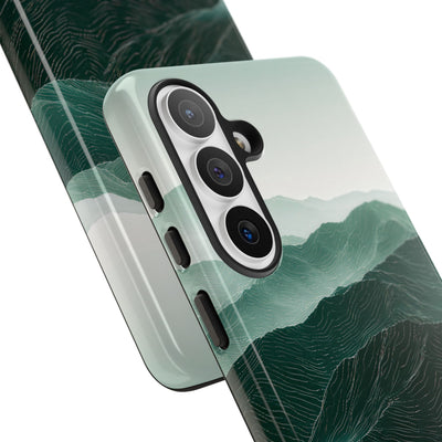 Alpine Mist · Tough Phone Case for Samsung · Green