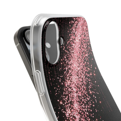 Rose Digital Cascade · Lite Phone Case for iPhone ·  Pink