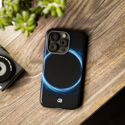 Luminous Corona · Tough Phone Case for iPhone · Blue