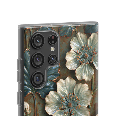 Gilded Blossom Reverie · Lite Phone Case for Samsung · Teal