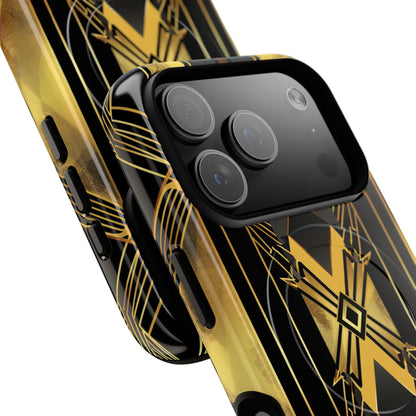 Golden Diamond Radiance iPhone 17 Pro Case - Tough+ - CASE•BOB