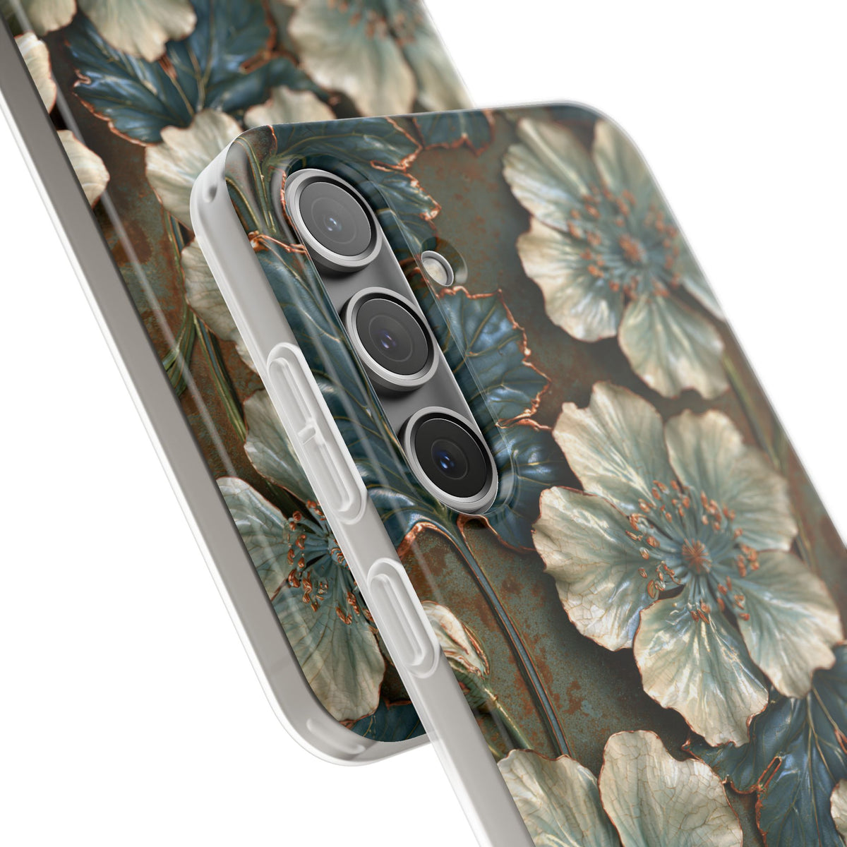 Gilded Blossom Reverie · Lite Phone Case for Samsung · Teal