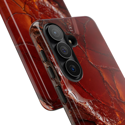Amber Embrace · Tough Phone Case for Samsung · Brown