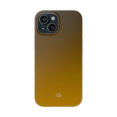 Gold Lite Phone Case for iPhone - Scorched Gold Haze