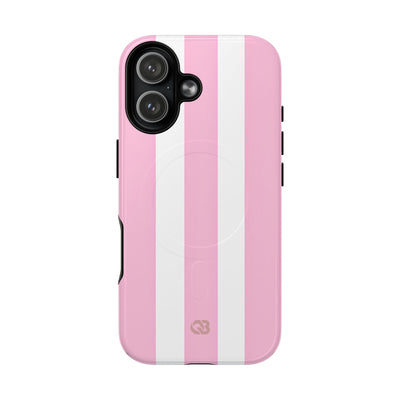 Soft Pink Stripe · Tough+ Magsafe