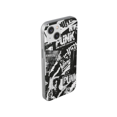 Underground Punk Collage · Lite Phone Case for iPhone ·  Black