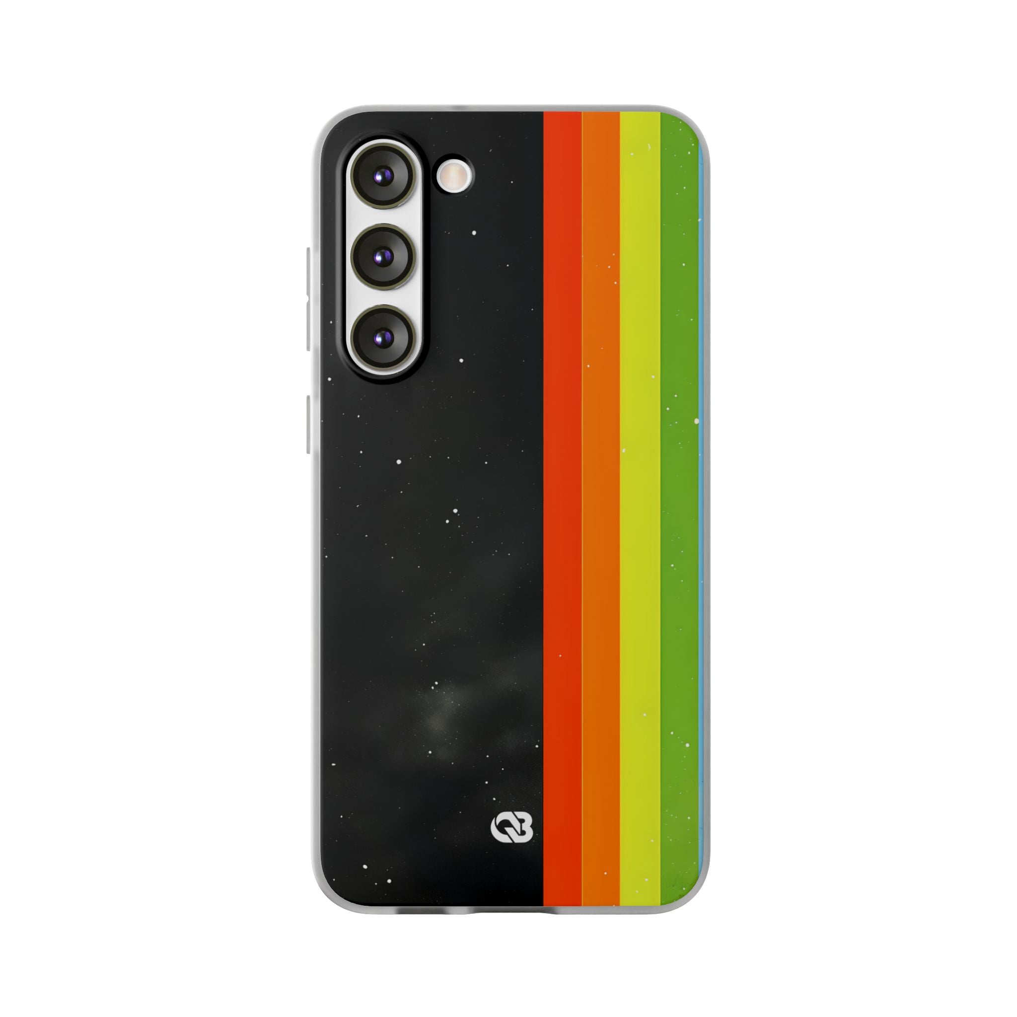 Retro Galactic Stripes · Soft Handyhülle für Samsung