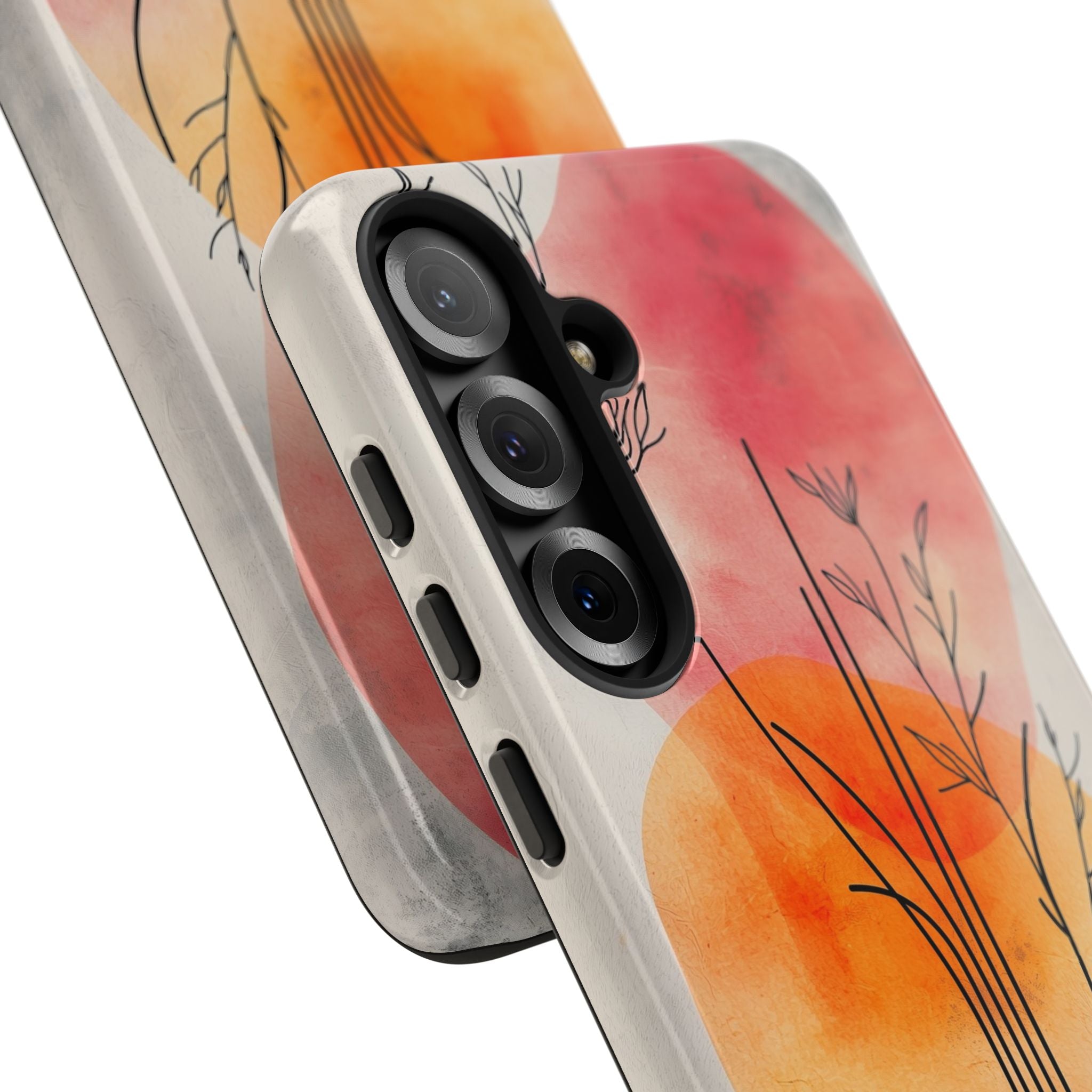 Crimson Bloom Lineage · Tough Etui na telefon Samsung