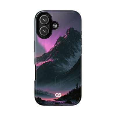 Arctic Aurora Summit · Tough 2.0 Magnetic Phone Case for iPhone · Black