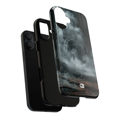 Shadowed Pine Mist · Tough 2.0 Magnetic Phone Case for iPhone · Black