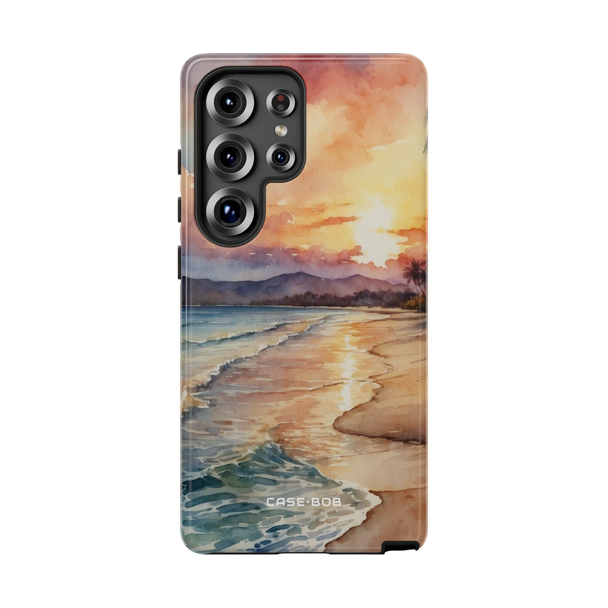 Sonnenuntergangsreflexion Samsung S25 Ultra Case - Tough