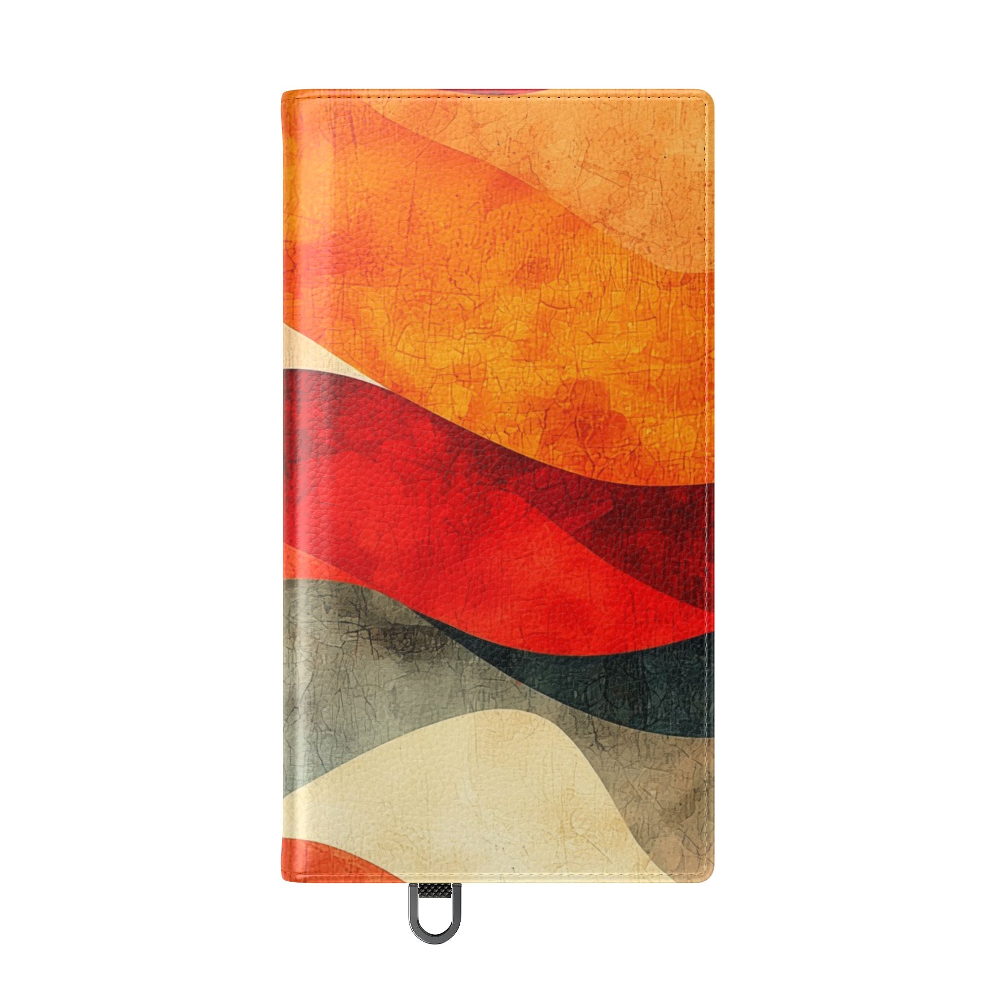 Crimson Ripples - Samsung S24 Ultra Case - Wallet