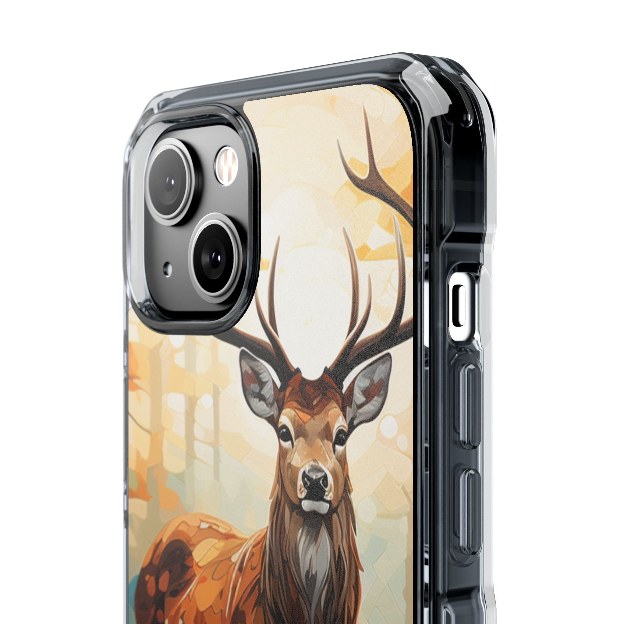 Glowing Stag iPhone 14 Case - Impact - CASE•BOB