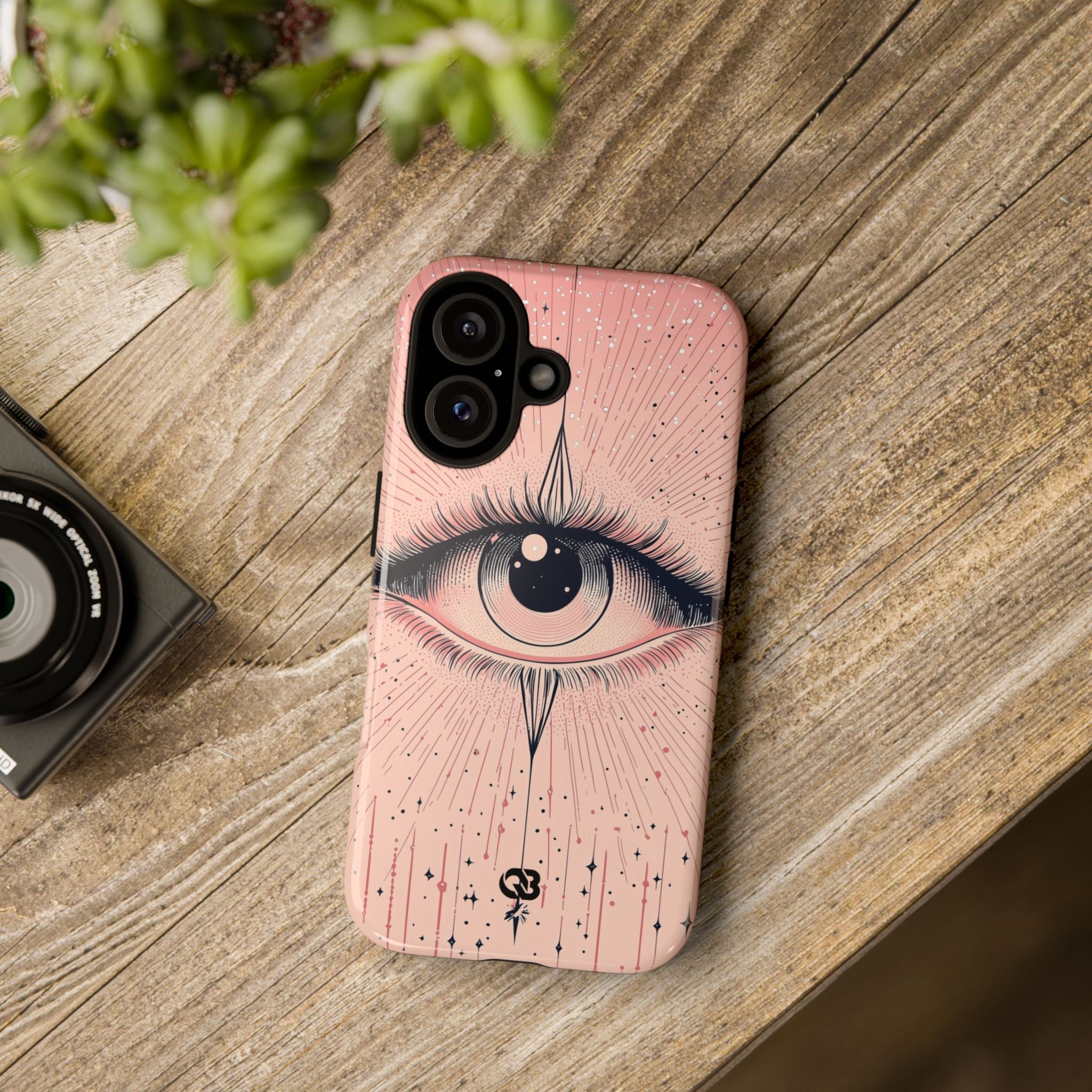 Obsidian Cosmic Gaze · Tough Phone Case for iPhone