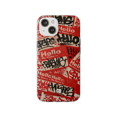 Slap Tag Collage · Lite Phone Case for iPhone ·  Red