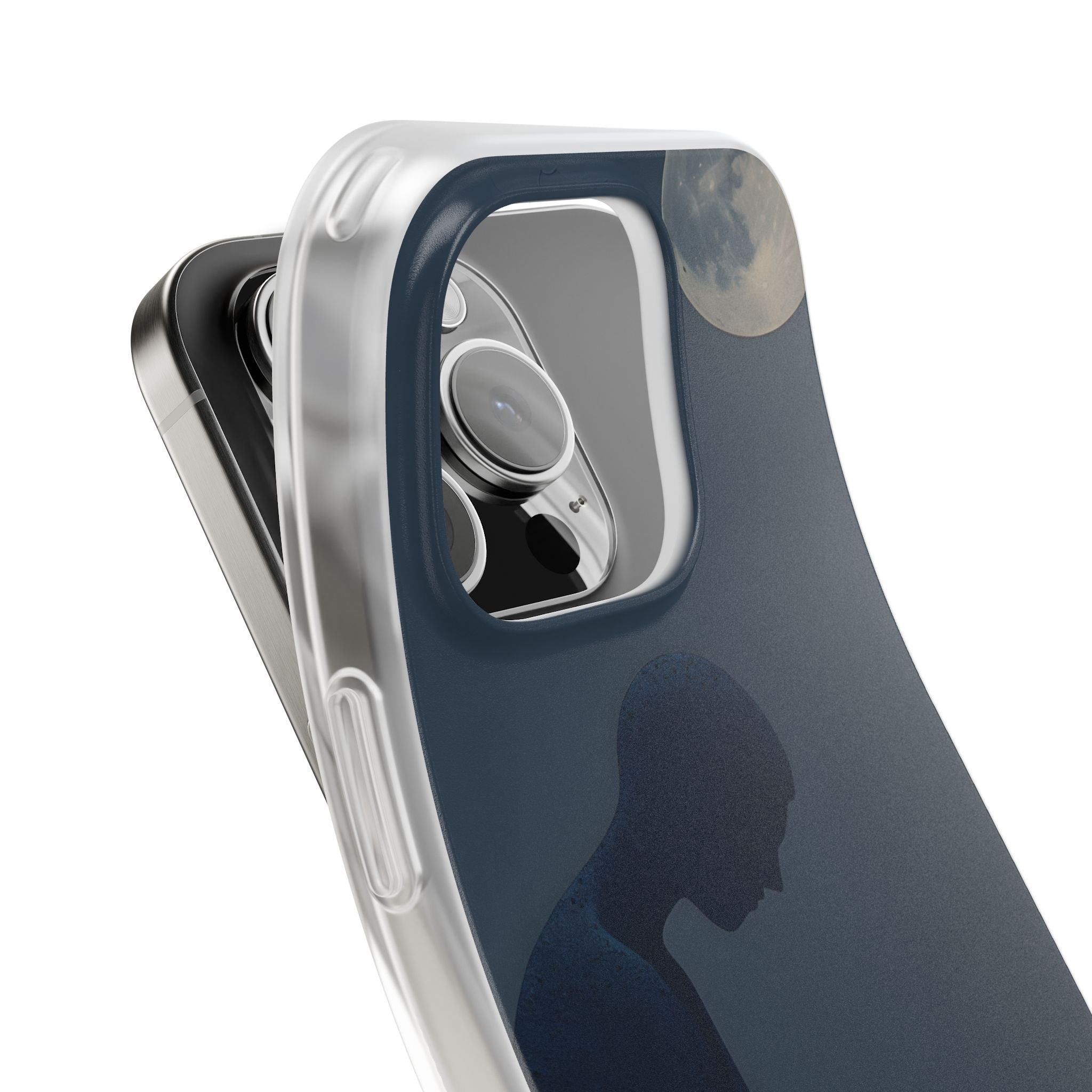 Moonlit Contemplation iPhone 16 Pro Case - Soft