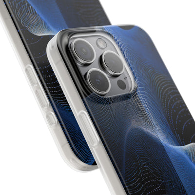 Blue Lite Phone Case for iPhone - Electric Blue Flux