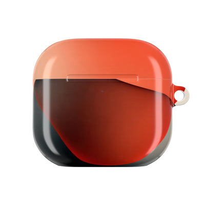 Translucent Crimson Form · Hard Case for AirPods & AirPods Pro · Red