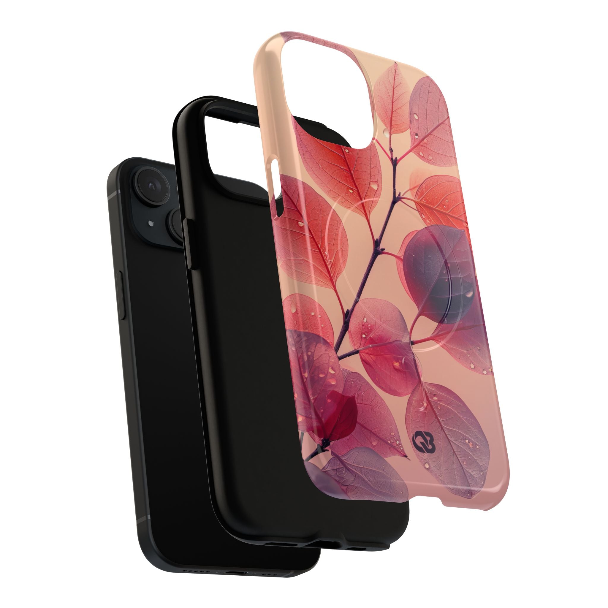 Dewy Magenta Foliage · Tough+ Phone Case for iPhone · Magsafe