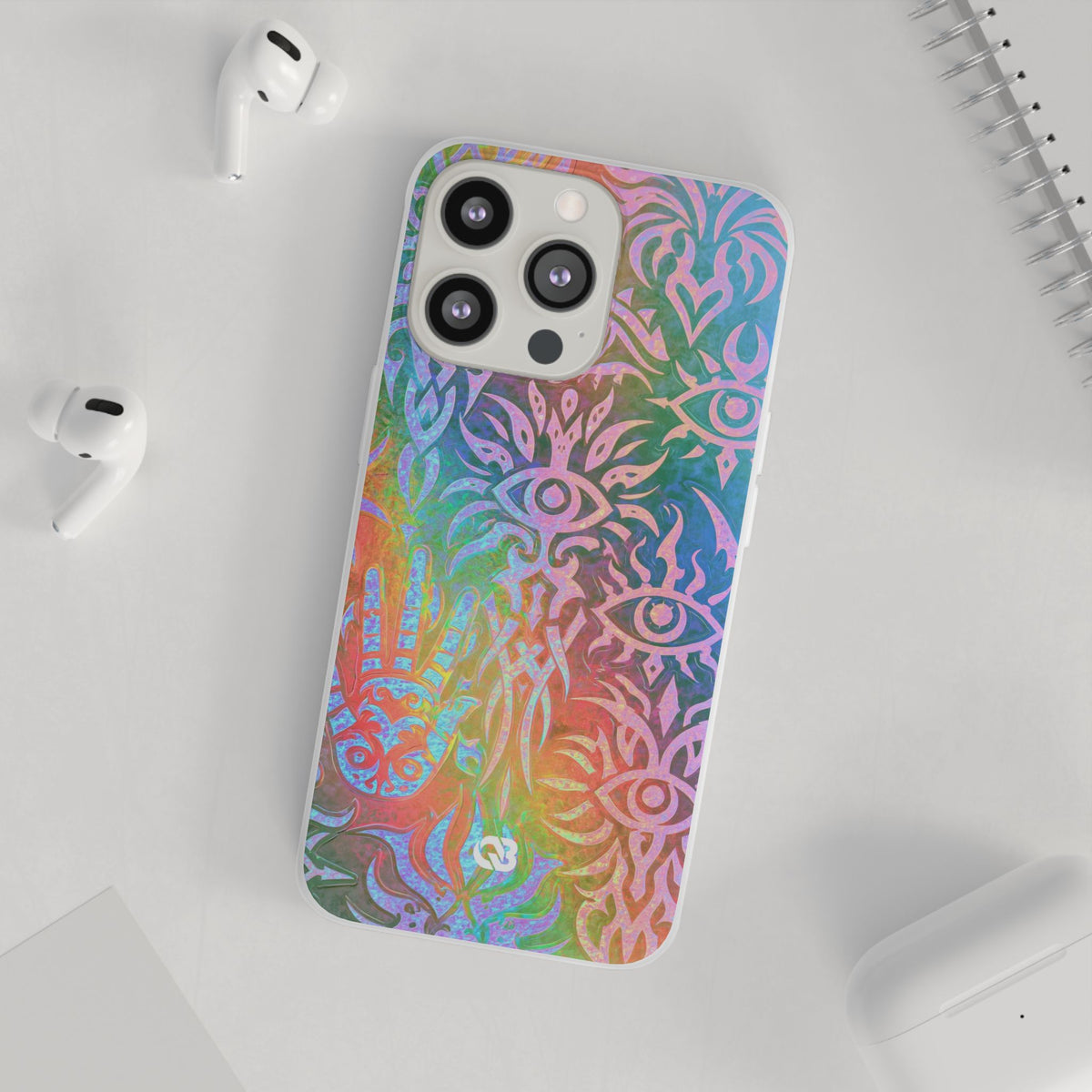 Chromatic Mystic Sigil · Lite Phone Case for iPhone ·  Blue