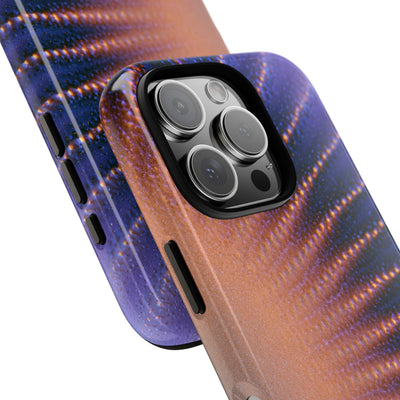 Luminous Aura Burst · Tough Phone Case for iPhone · Blue