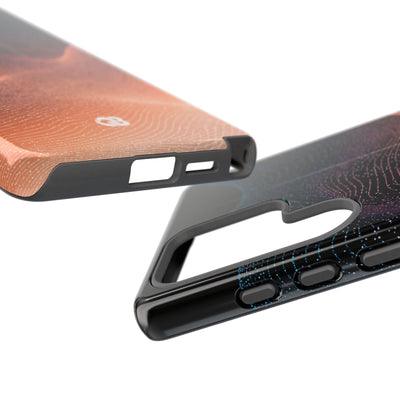 Spectral Elevation · Tough Phone Case for Samsung · Orange