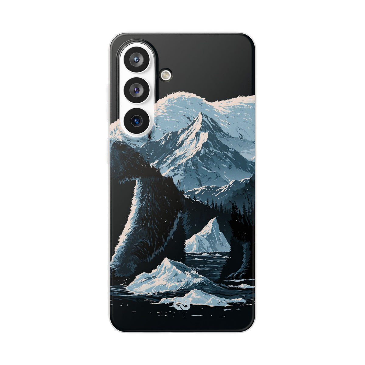 Nordic Arctic Bear · Lite Phone Case for Samsung · Black