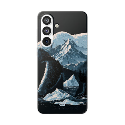 Nordic Arctic Bear · Lite Phone Case for Samsung · Black