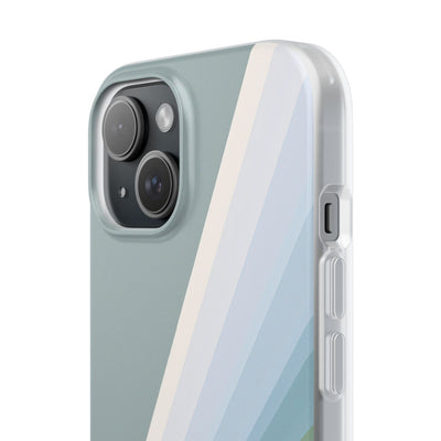 Green Lite Phone Case for iPhone - Sage Prism Beam
