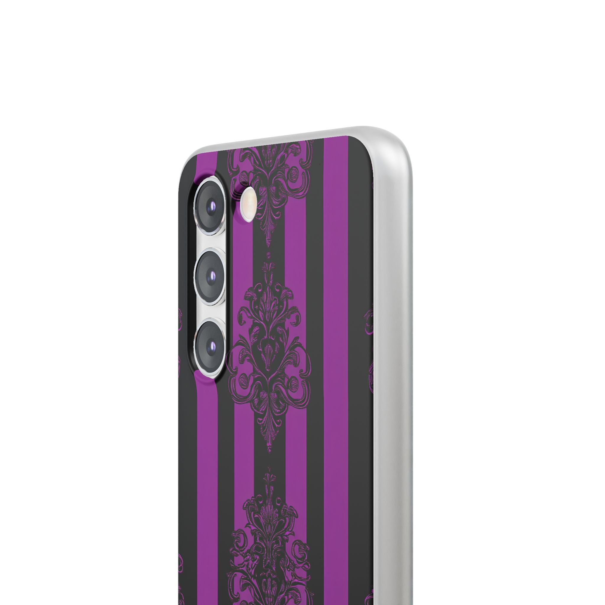 Damask Elegance Purple Samsung S23 Case - Soft