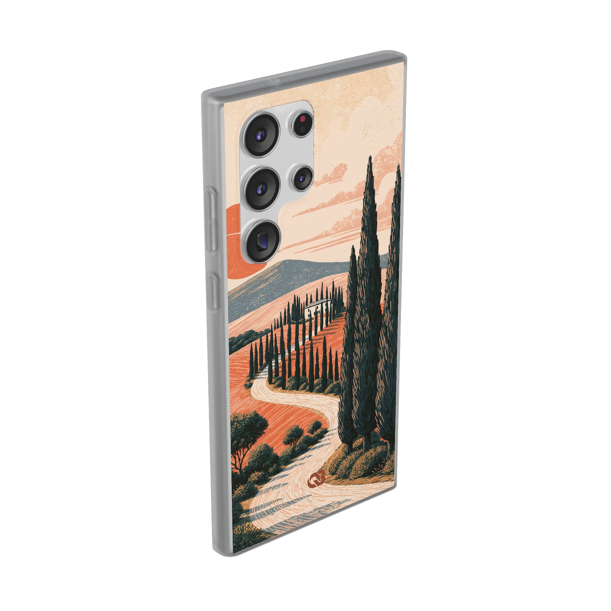 Orange Lite Phone Case for Samsung - Terracotta Ridge Trail