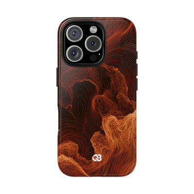 Amber Filament · Tough Phone Case for iPhone · Orange