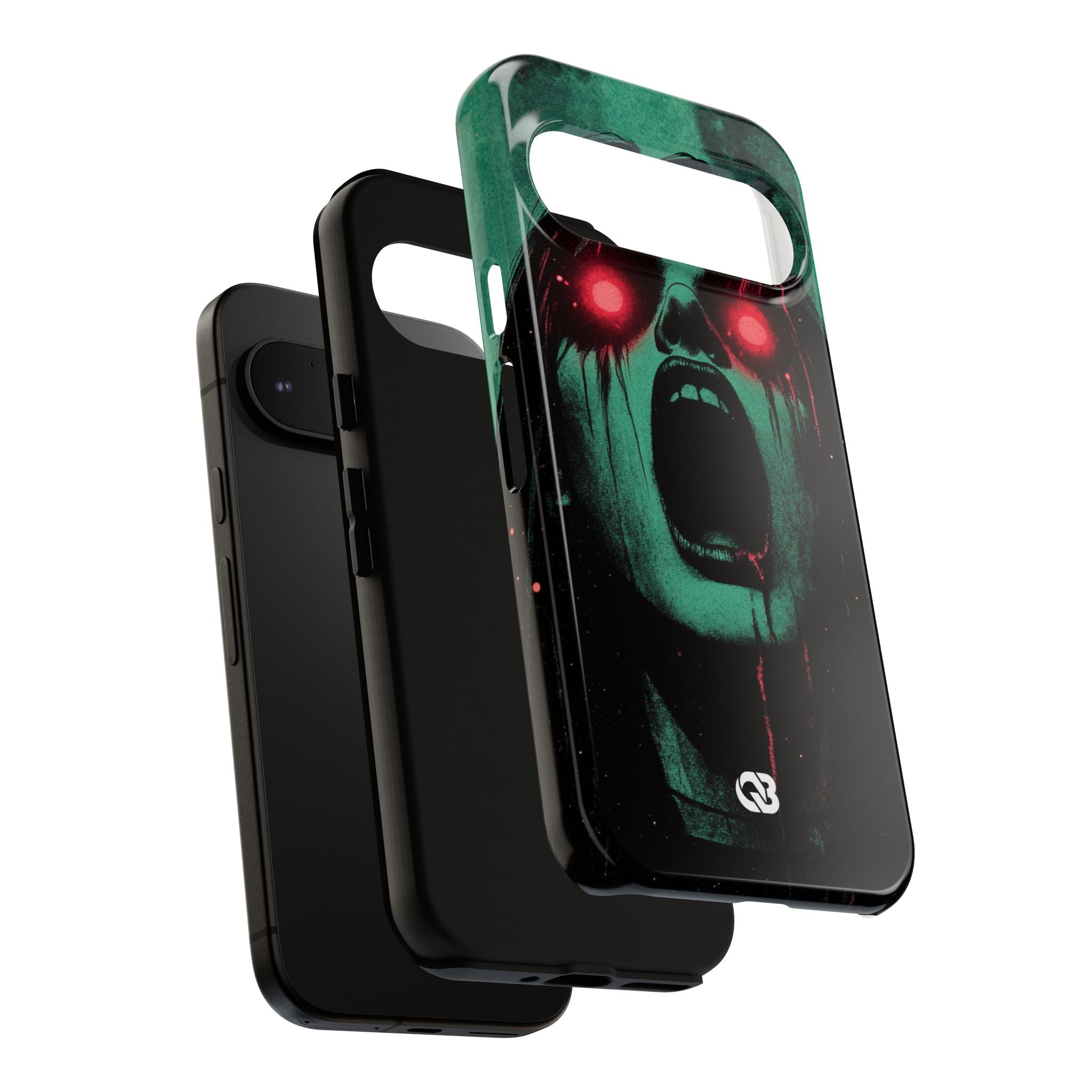 Crimson Emerald Scream · Tough Phone Case for Google Pixel