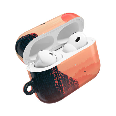 Canyon Dusk · Hard Case for AirPods & AirPods Pro · Orange