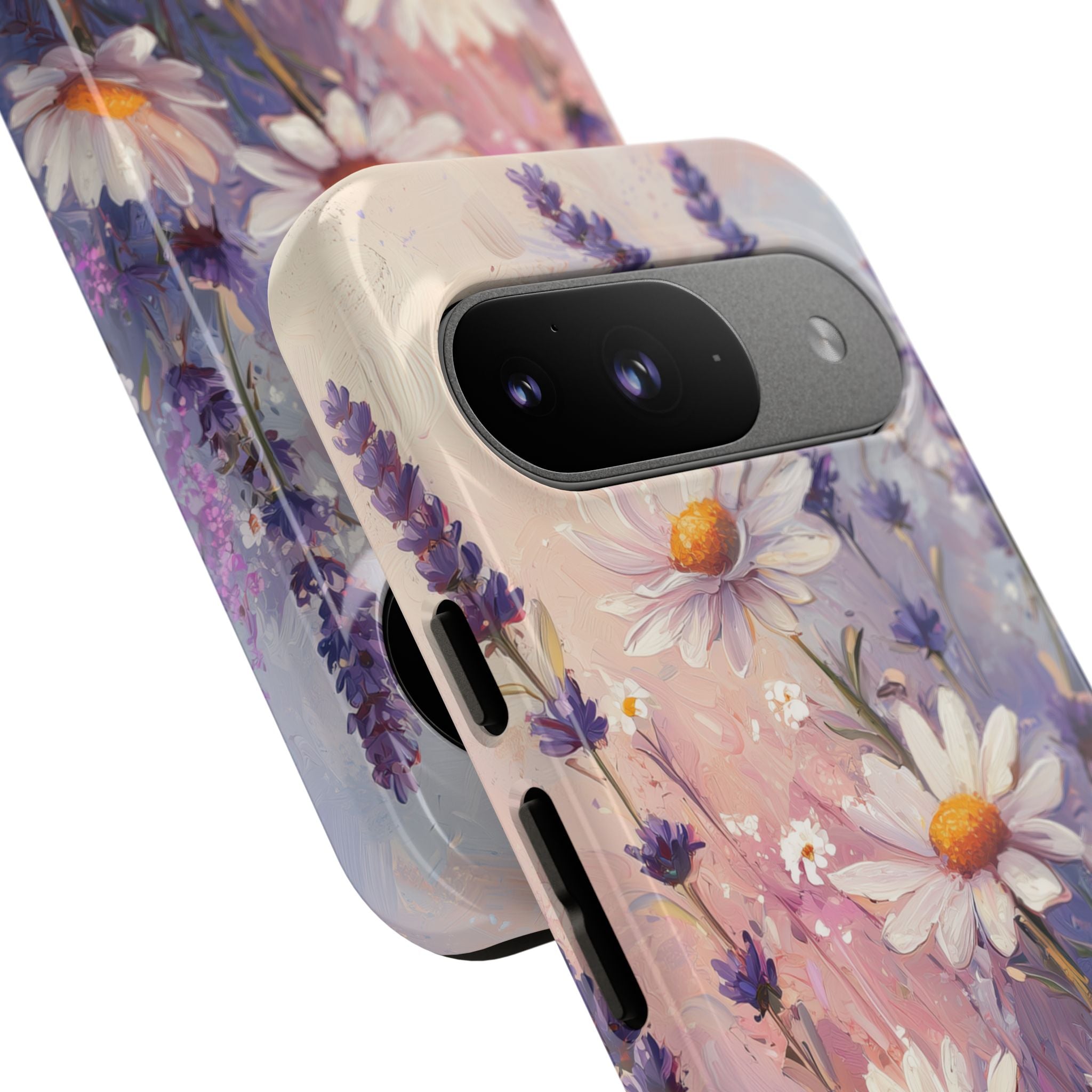 Daisy Lavender Bloom Google Pixel 9 Case - Tough