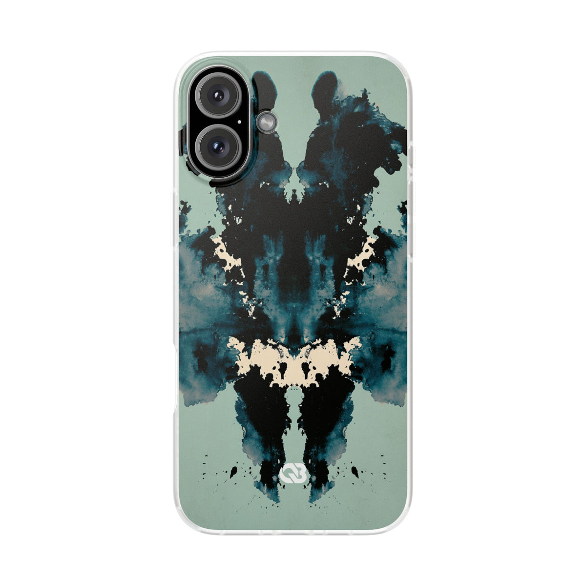 Rorschach Ink Void · Lite Phone Case for iPhone ·  Black