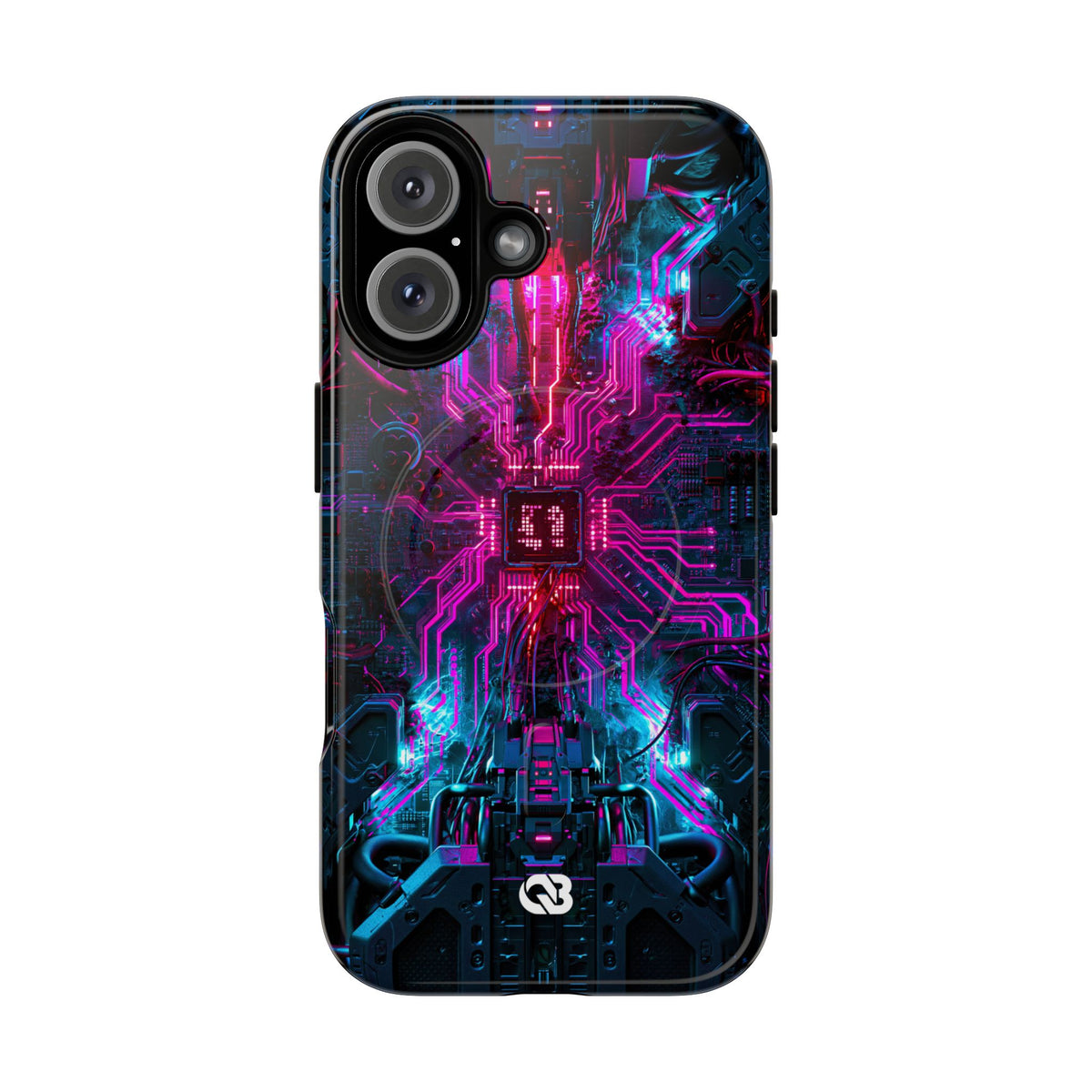 Neural Circuit Core · Tough 2.0 Magnetic Phone Case for iPhone · Black