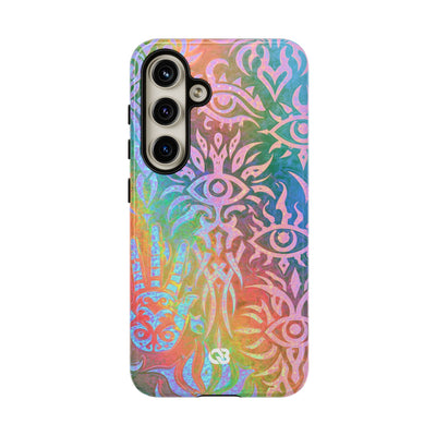 Chromatic Mystic Sigil · Tough Phone Case for Samsung · Blue