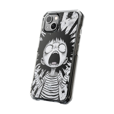 Chaotic Monochrome Scream · Impact Magsafe
