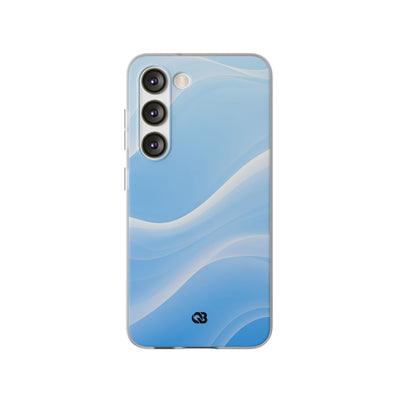 Blue Lite Phone Case for Samsung - Glacial Blue Silk