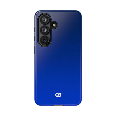 Blue Tough Phone Case for Samsung - Cobalt Depth Shift