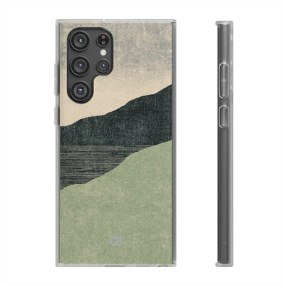 Green Lite Phone Case for Samsung - Moss Ridge Grain
