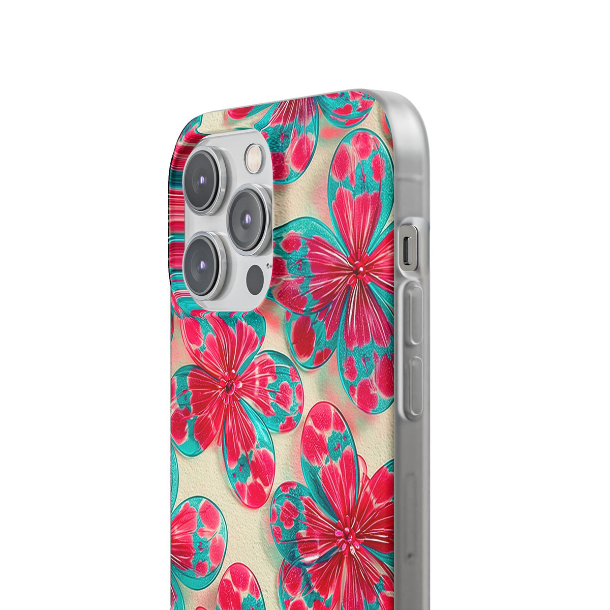 Lucite Jelly Bloom · Lite Phone Case for iPhone ·  Pink