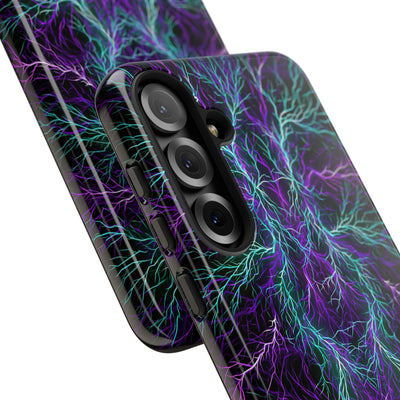 Electric Plasma Arbor · Tough Phone Case for Samsung · Purple